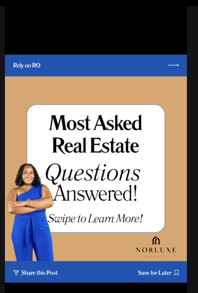 TikTok for real estate ad example