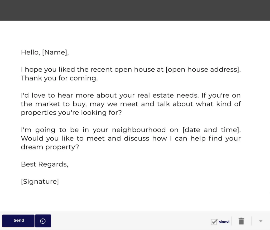 The Best Real Estate Follow Up Email Examples LeadsBridge