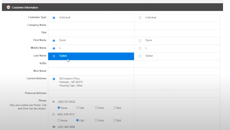 Devin geiser merging customers tutorial