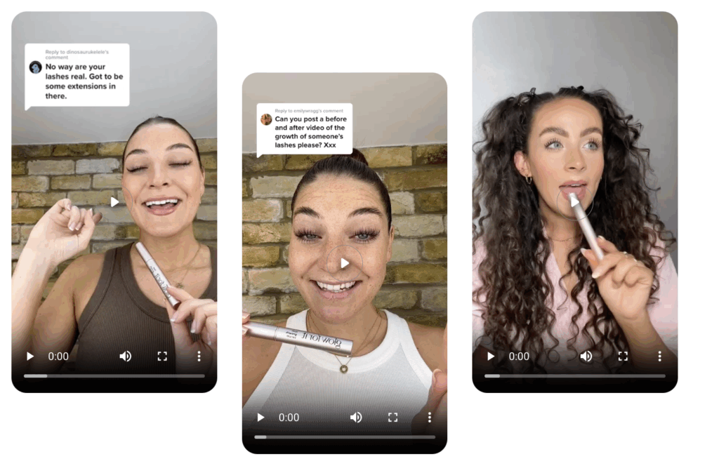 TikTok ad copy example