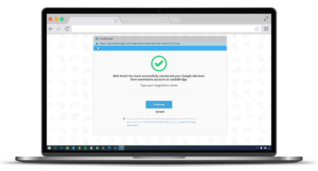 Authorize LeadsBridge to connect to your Google Ads account