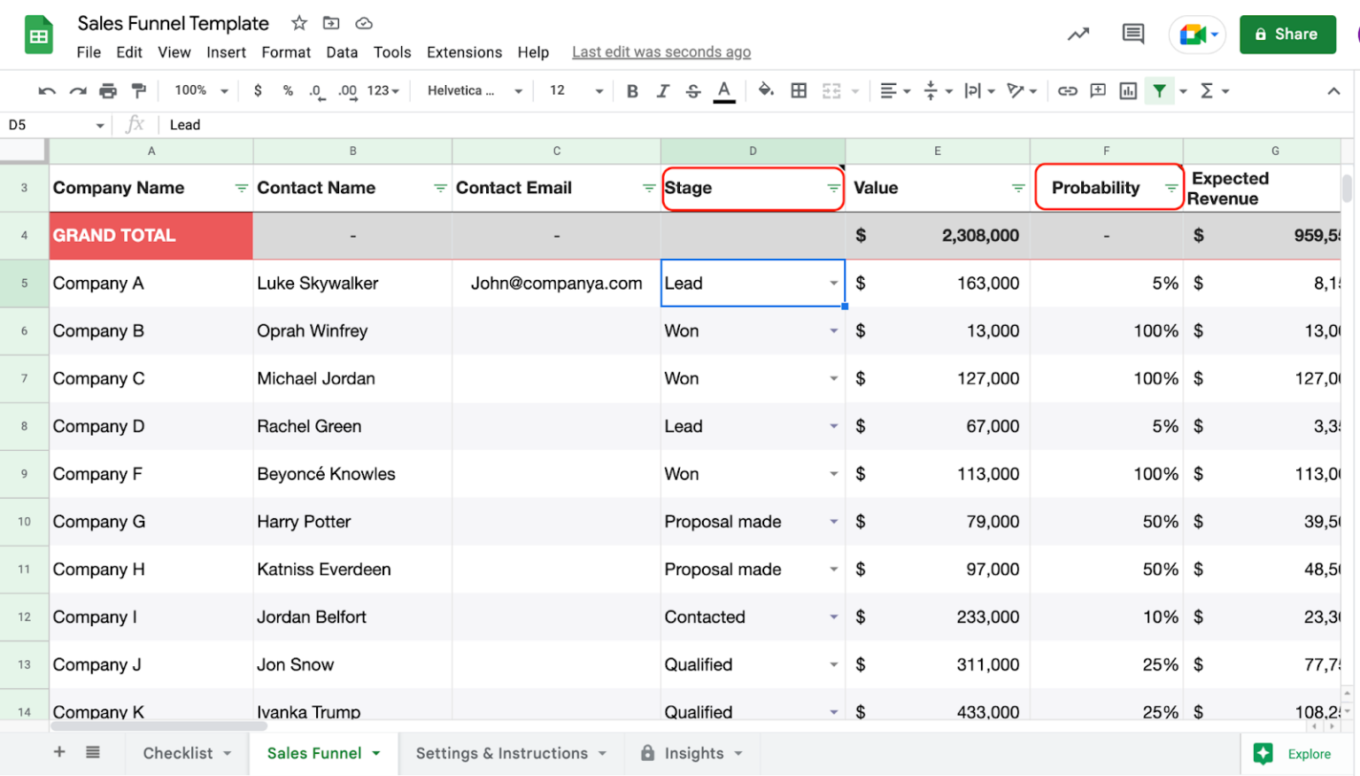 How to use Google Sheets as a CRM - LeadsBridge