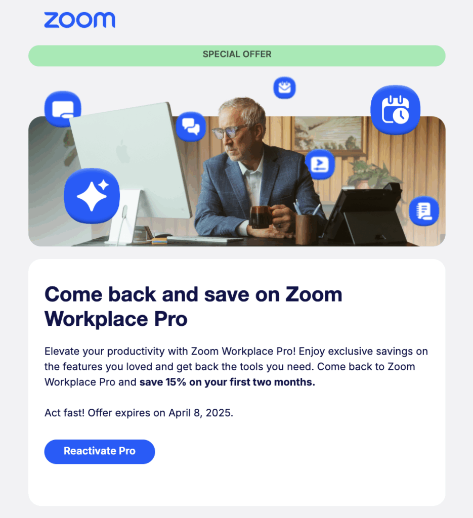 B2B marketing automation example