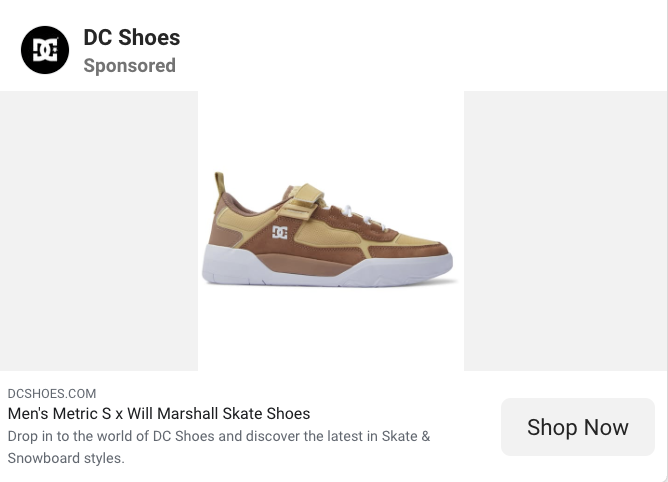 Instagram photo ad example