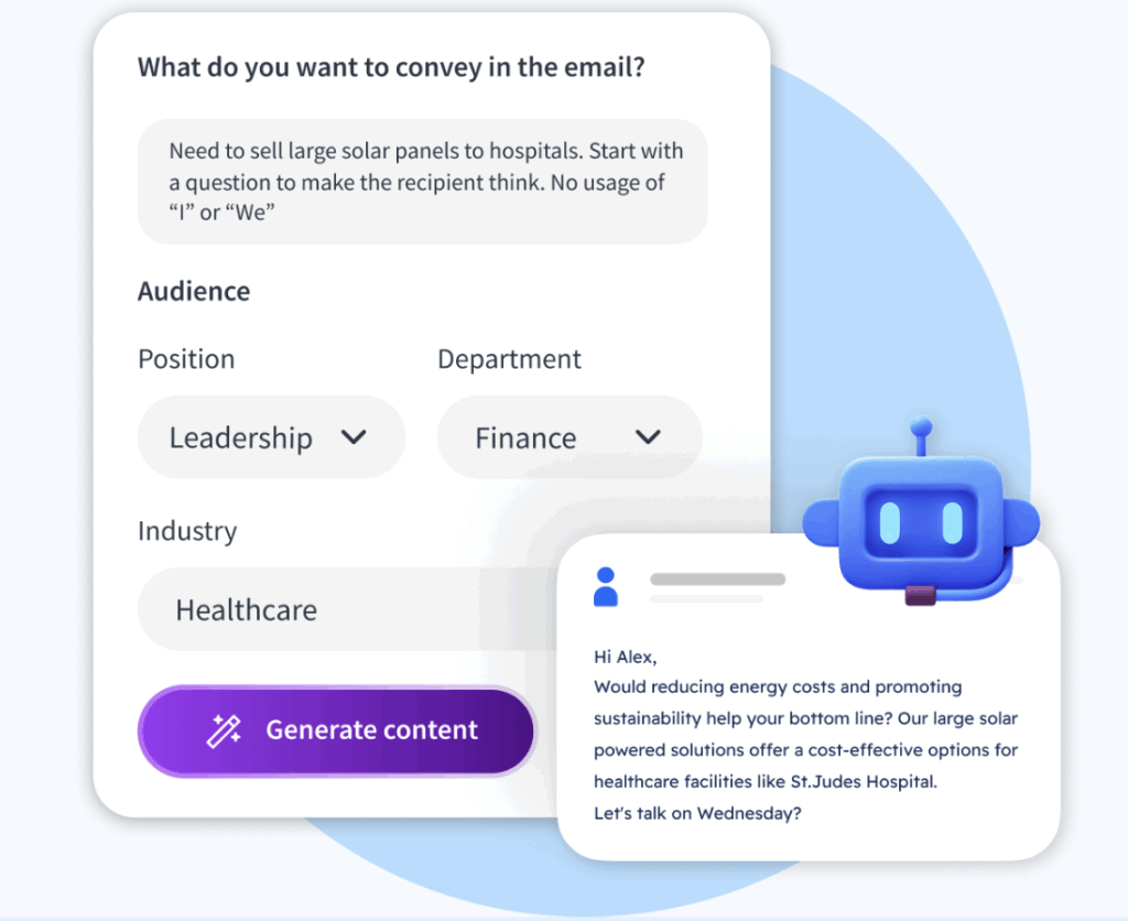 Smartreach.io AI lead generation tool