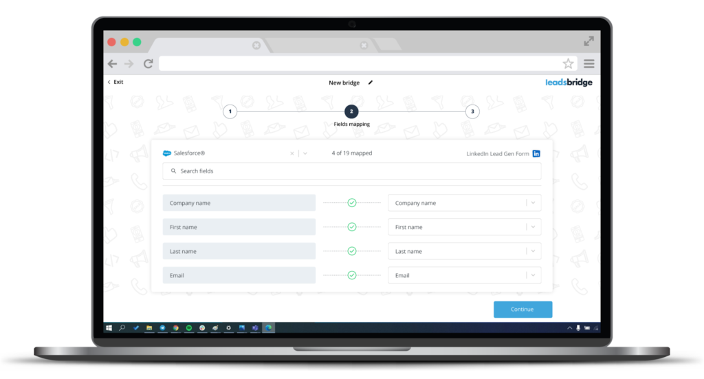 how to create an integration on leadsbridge
